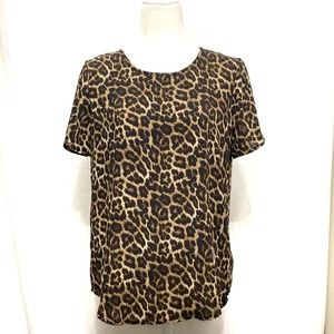 Chelsea and Theodore Leopard Blouse